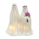 thumbnail image 2 of Figurita de novio fantasma de resina con luces LED - Decoración de mesa de Halloween, adorno luminoso de 3,85", 2 of 7