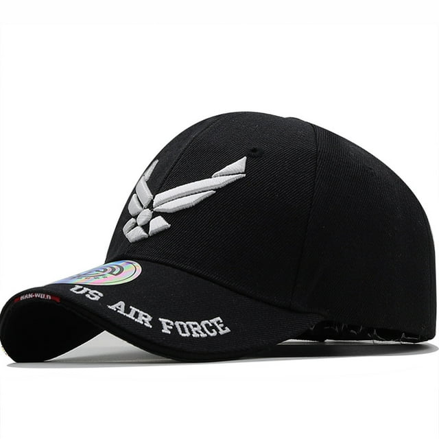 Gorra de béisbol de algodón con bordado de alas estilo aviador