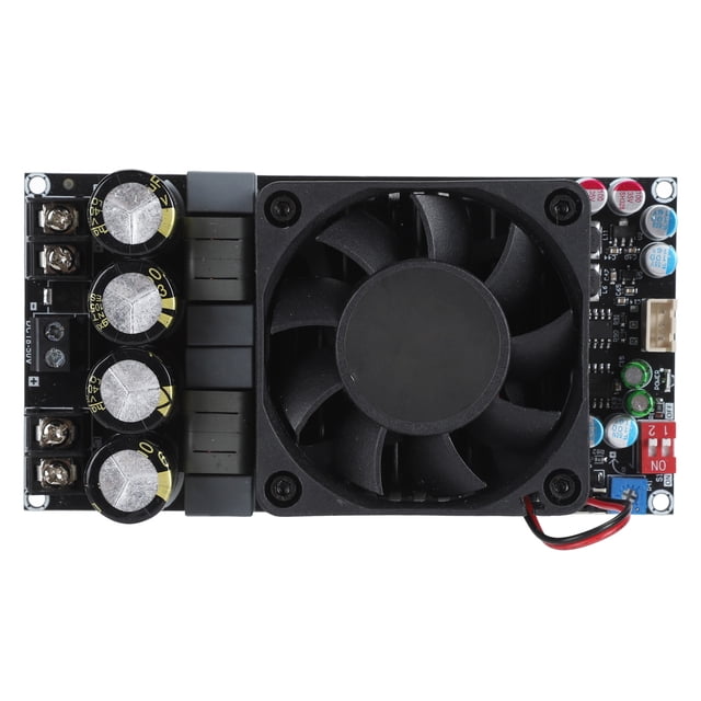 Power Amplifier Board, Amplifier Board TPA3255 Chip HiFi with Heat Sink for DIY Speakers