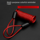 thumbnail image 1 of Cuerda recordatoria para bloqueo de freno de disco, cuerda recordatoria para casco de bicicleta, cuerda de acero, accesorios para equipos de conducción., 1 of 5