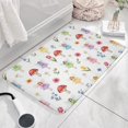 thumbnail image 3 of Flower Fairy Princess Pattern Flannel Non Slip Door Rugs,Washable Door Mats Indoor,Decorative Door Mats,Dirt-Resistant and Absorbent Doormat for Entrance,Bedroom,Kitchen,Bathroom,31.5x17in(80x43cm), 3 of 4