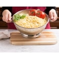 thumbnail image 2 of Bellemain Micro-Perforated Stainless Steel Colander, Dishwasher-Safe Pasta Strainer, 2 of 6