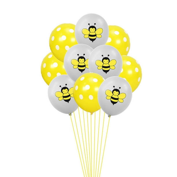 Bewildely Globos de abeja, suministros de fiesta de lentejuelas de lunares, decoraciones para el hogar, Kit de guirnalda de adornos adorables Kits de decoración para fiestas tipo 1