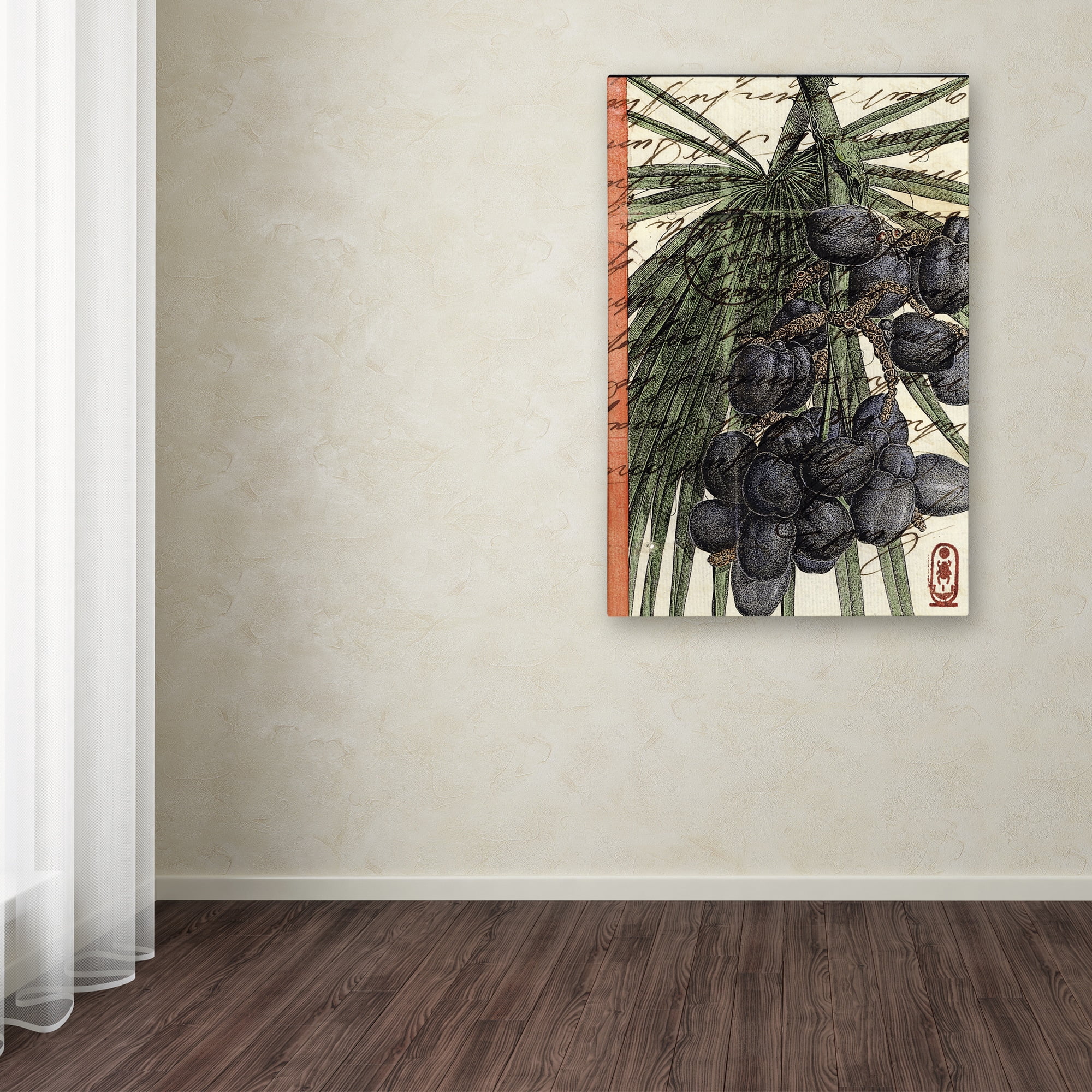 Trademark Fine Art 'Plums' Canvas Art by Nick Bantock