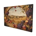 thumbnail image 3 of 16x24 inch Rustic Decor Fruits,Wheat & Wheat Fields Canvas Painting,Farmhouse Yard Fence Decor Accessories,Garden Yard,Bedroom,Bathroom Wall Decoration Oil Paintings On Canvas Wall Art Gift, 3 of 6