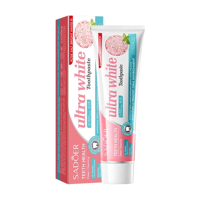 Pasta dental blanqueadora y antimanchas Rose Oral White para dientes y encías (100 g)