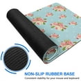 thumbnail image 6 of Long Mouse Pads for Desk,Pioneer Flower Floral Print Pattern Desk Mats on Top Of Desks, Desk Mouse Pad Extra Large with 3mm Non-Slip Base and Stitched Edge for Gaming,Office,Work,Home 47.3"x23.6", 6 of 6