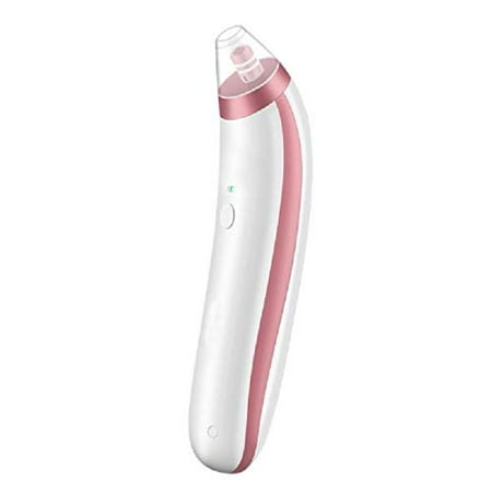Isabell Blackhead Remover Spring Bud USB Rechargeable Blackhead Vacuum Suction Extractor Pore Cleanser with 4 Probes Acne Eliminator Microdermabrasion Device