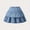 F-28Blue, variant on ZHOGXU Children Kids Girls Denim Skirt Elastic Waist Double Layer Comfortable Fashion Mini Skirt For Summer Daily Wear,Blue,9-10 Years