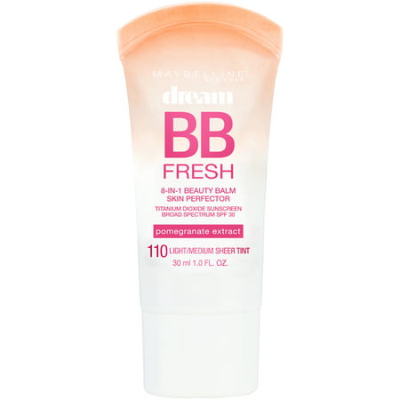 Maybelline Dream Fresh BB Cream Sheer Tint 8-In-1 Skin Perfector, (Best Bb Cream For Pale Skin Uk)