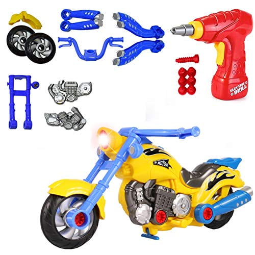 take apart motorcycle toy