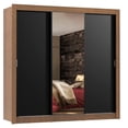 thumbnail image 2 of Ropero Closet Madesa Lyon Plus 3 Puertas con Espejos M/N, 2 of 5