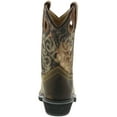 thumbnail image 4 of Smoky Mountain Western Boots Boys Pawnee Leather Crepe Brown 3350C, 4 of 7