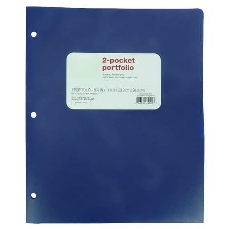 2 Pocket Plastic Folder - ub&ub 11.34 Inches (L), 9.37 Inches (W)
