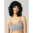 thumbnail image 2 of No Boundaries Seamless Ribbed Triangle Bralette, Sizes XS-XXXL, 2 of 7