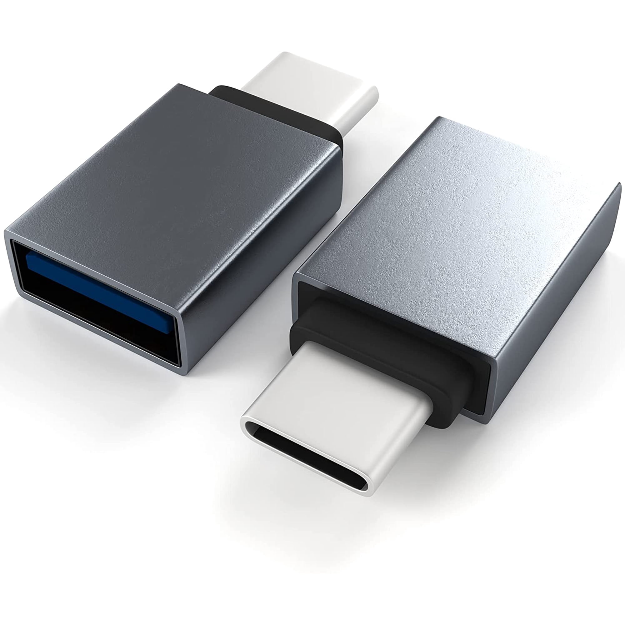 Lot De 2 Adaptateurs USB-C Vers USB 3.0 - Marque MINI, Double Port Pratique