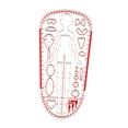 thumbnail image 1 of Abbracc Fashion Drawing Template Ruler Sewing Humanoid Patterns Design for Designing 15, 1 of 9