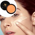 thumbnail image 3 of Maquillaje Base Corrector Crema Labio Ojos de Larga Duración Rostro para El atención Personal , Naranja brillante Yinane Base de maquillaje, 3 of 7