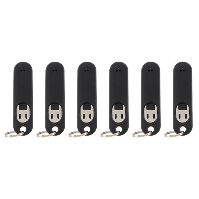Herramienta de ExtraccióN de Tarjeta SIM de 6 Piezas, ExpulsióN de Pasador de Bandeja de Tarjeta SIM, Eyector de Abridor de Aguja, con ExtraíBle, Negro