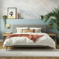 thumbnail image 2 of Mr. Kate Daphne Upholstered Bed with Vertical Channel Tufted Headboard, King, Light Gray Velvet, 2 of 26