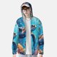 thumbnail image 2 of Balery Colorful Underwater Plant Turtle Sudadera ligera de manga larga con capucha y protección solar UPF 50+ para hombre y mujer, ideal para pesca y running-X-Large, 2 of 7