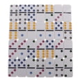 thumbnail image 2 of Juego de mesa infantil de viaje Double Six, juego de 28 piezas, caja metálica, punto de color n. degree 2, 2 of 9