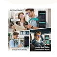thumbnail image 6 of Smart Glasseswith AI,Bluetooth Music Glasses with 130+ Translation,Anti-Blue Light/UV400 Lenses,Audio Eyewear with Music play &Hands-Free Calling,Multifunctional Headphones glasses for Men Women, 6 of 10