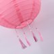 thumbnail image 4 of 2 lámparas solares de nailon para colgar, impermeables, para decoración de festivales (rosa)., 4 of 6