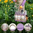 thumbnail image 2 of Juego de herramientas de jardinería Halilus de acero inoxidable de 9 piezas con bolsa, 2 of 8