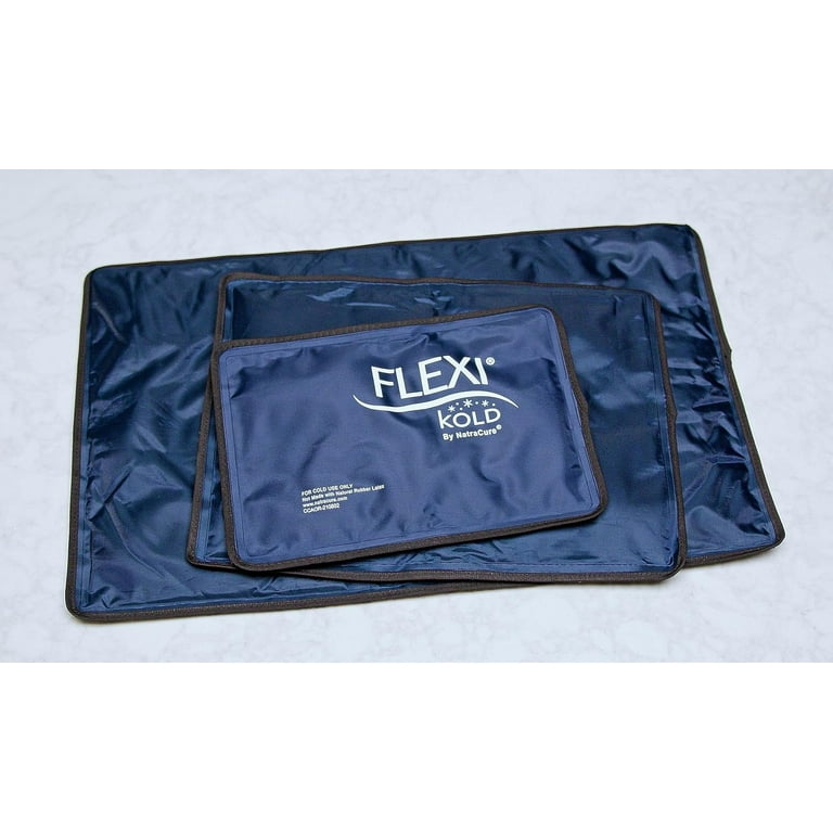 FlexiKold Gel Soft Flexible Ice Packs for Injuries - Reusable