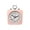 Pink, variant on Rvasteizo Fashion Candy Lazy Silent Small Alarm Clock Desktop Wind Sweeping Second Clock