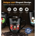 thumbnail image 2 of Bruntmor | Coffee Mugs Set Of 6 Large-Sized 16 Ounce Christmas Holiday Ceramic | 1, 2 of 6