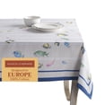 thumbnail image 1 of Mantel rectangular Maison d' Hermine, 100 % algodón, 152 x 228 cm, reutilizable, decorativo, para uso diario, ideal para comedor, casa de campo, hogar, fiestas, bodas, primavera y verano - Poisson, 1 of 1