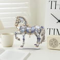 thumbnail image 6 of HuiXinOu 2026 Year of the Horse 2D Acrylic Ornament, Tabletop Decoration Car Rearview Mirror Hanging Pendant, Chinese Zodiac New Year Gift, Home Office Desk Decor, 6 of 6