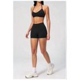 thumbnail image 3 of PISONIC Workout Sets for Women Spaghetti Straps Halter Neck Sports Bra High Waist Biker Shorts 2 Piece Gym Outfits, 3 of 7