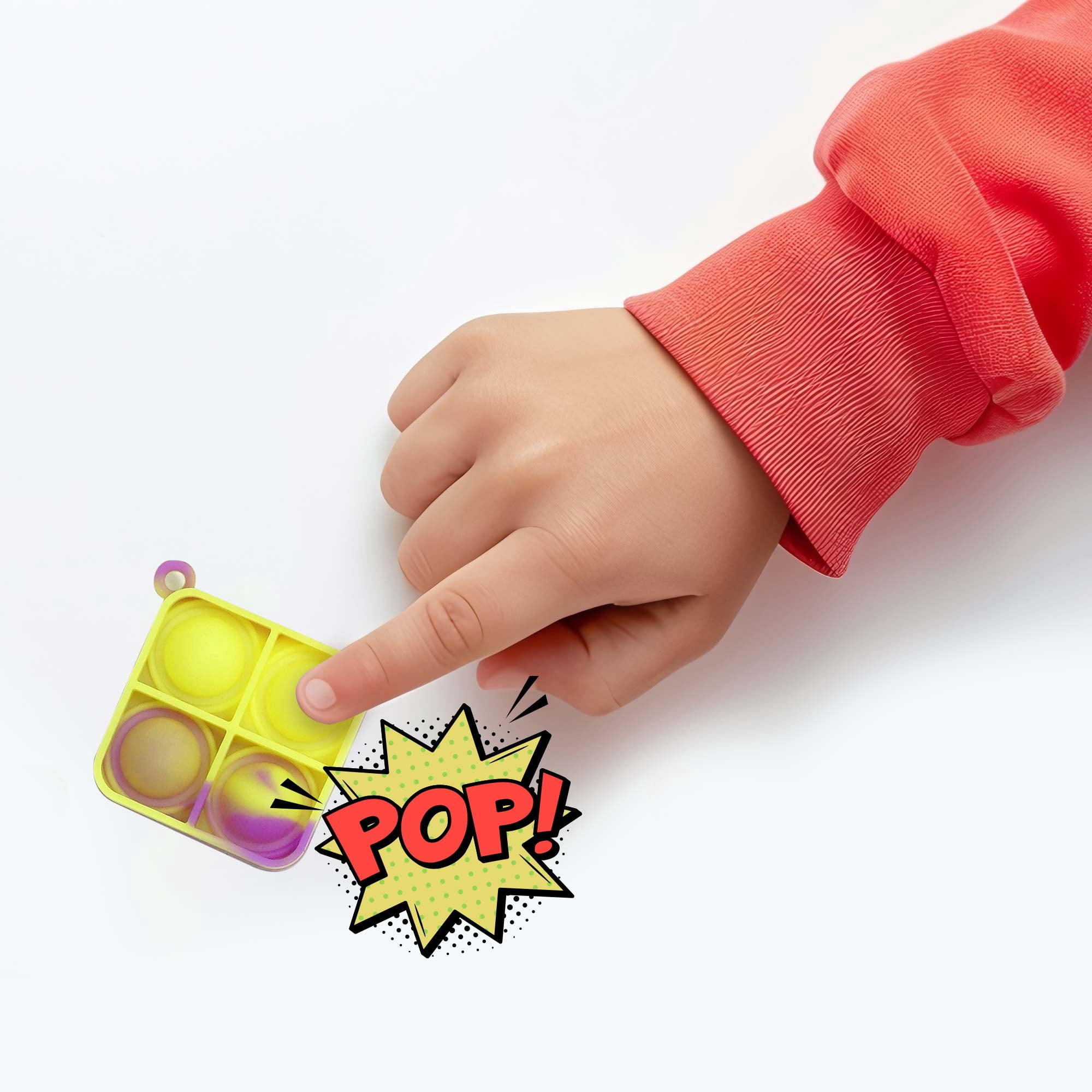 60 Pack Square Mini Pop Its Fidget Toys Kids Party Favors, Pop It Keychain For Kids, Fidget Toys Party Favors For Kids 3-12, Goodie Bag Stuffers, Fidgets for Classroom Prizes, Sensory Fidget Toys