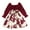 Red, variant on Generic Kids Toddler Child Girls Long Ruffled Sleeve Patchwork Floral Print Princess Dress Autumn Winter Clothes for Catwalk Performance Holiday Party Wedding Christmas（10-12 Years Red）