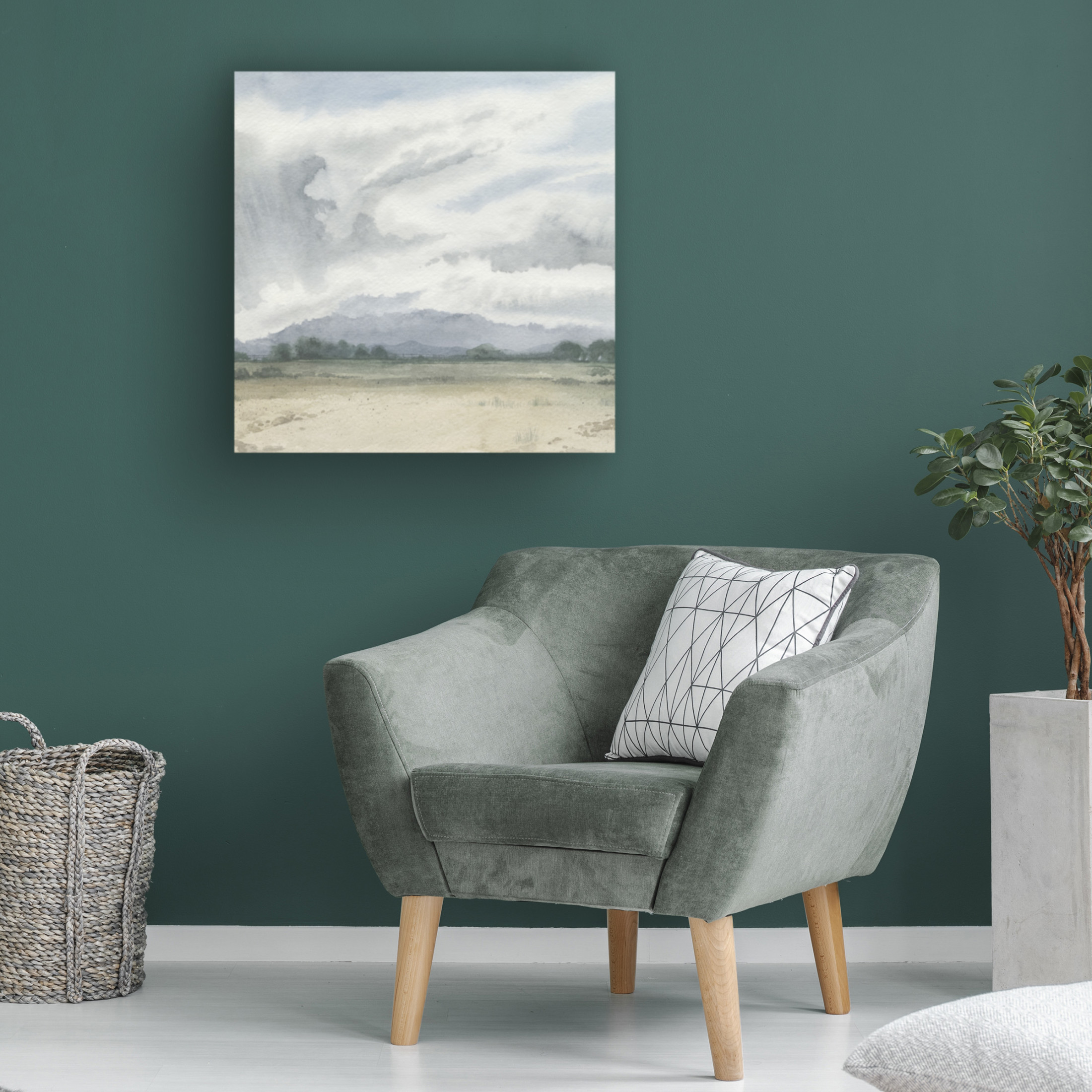 Trademark Fine Art Grace Popp Shadows of a Storm II Canvas Wall Art