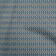 thumbnail image 1 of oneOone Velvet Blue Fabric Asian Ikat Sewing Craft Projects Fabric Prints By Yard 58 Inch Wide, 1 of 4