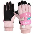 thumbnail image 4 of teens'S Ski Gloves Winter Outdoor Sports, Cartoon Design Cold-Proof Warm Gloves for Skiing Cycling, Anti-Slip Wear-Resistant teen Winter Gear, teens'S Ski Gloves *1 Pair, 4 of 4