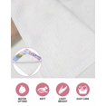 thumbnail image 6 of Easter Kitchen Dish Towels for Drying Dishes Set of 2, Watercolor Eggs Flowers Berry Plants Purple Plaid Waffle Weave Microfiber Hand Tea Bathroom Towels Quick Dry & Absorbent Towel 15.7x23.6, 6 of 7