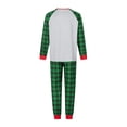 thumbnail image 4 of Fiomva Family Matching Christmas Pajama Sets Christmas tree Top Pants 2PCS Sleepwear Christmas PJs Bodysuits, 4 of 9
