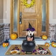 thumbnail image 5 of Halloween Gnome Doormat Holiday Decoration Welcome Door Mat Rubber Backing Front Porch Rugs Entrance Floor Mat Boo Bat Pumpkin Home Decor Carpet Indoor and Outdoor, 30 x 17 Inch (Gnome), 5 of 6
