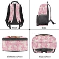 thumbnail image 5 of KUIFORTI Pink Camo Duck Girls Backpack Cute Kids School Bag Large Capacity Backpack with Front Pockets for Elementary Primary Middle Back to School Essentials Gifts, 5 of 7