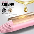 thumbnail image 5 of FARERY 1.25" extra long curling iron with adjustable tempertures for long hair, Pink, 5 of 7