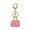 Pink, variant on Wrapables Stylish Crystal Rhinestone Handbag Shaped Purse Charm Keychain, Pink