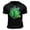 Black, variant on Njagoc3 Mens Summer Short Sleeve T-Shirt, Crew Neck, St. Patrick's Day Print, Soft and Comfortable Fabric, Casual Style, Perfect for Daily Wear and Holiday Celebrations