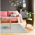 thumbnail image 5 of Safi Grey Geometric Micropolyester Area Rugs for Living Room Jacquard Textured Modern Rugs Soft Geometric Rug for Bedroom Washable Rug Non-Slip Bohemian Carpet Perfect for Dining Room Office Beige, 5 of 5