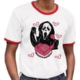 thumbnail image 2 of Ghost Telephone Ringer Tee Shirt Unisex Small White/Red, 2 of 5