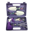 thumbnail image 1 of 5pcs Household Garden Tool Sets Essential Gardening Tools Potted Gardening Starter Kit Trowels Pruning Shear 3-Teeth Rake Transplanting Tool Watering Can, 1 of 8